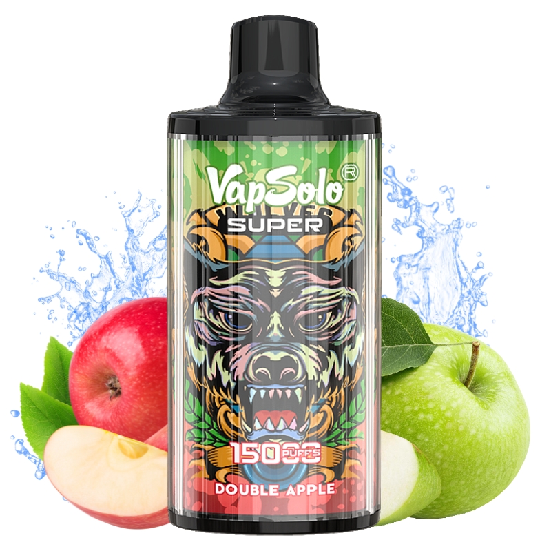 VapSolo 15000 Double Apple Goût - Puff Vapsolo