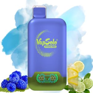 Vapsolo Twins Pro Blue Razz Lemonade & Lemon Lime - Puff Vapsolo Vapsolo Twins Pro 50000 Lemon Lime & Watermelon Ice (Copy)